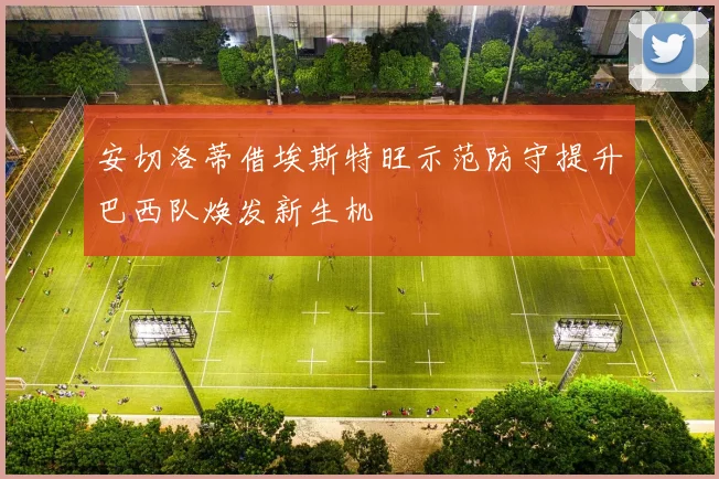安切洛蒂借埃斯特旺示范防守提升巴西队焕发新生机
