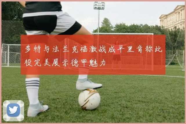 多特与法兰克福激战成平里肯称此役完美展示德甲魅力